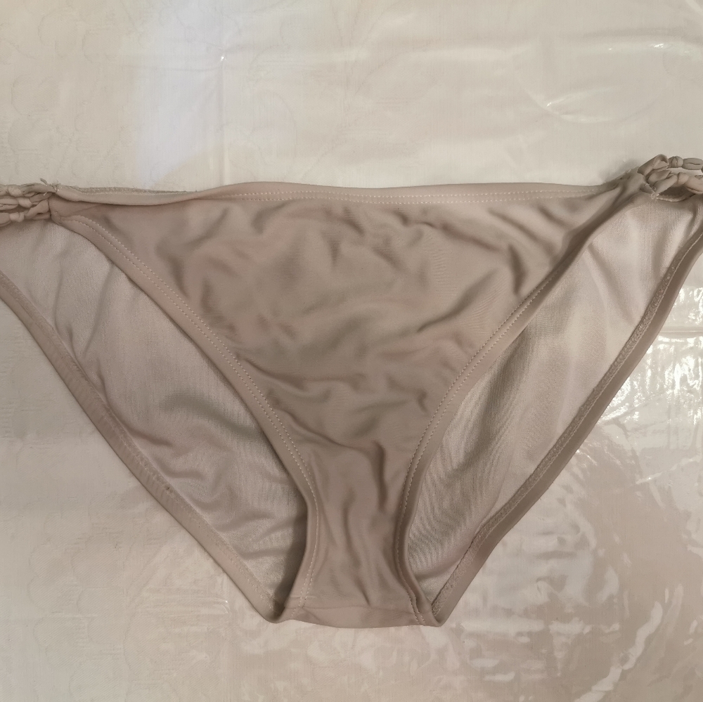 Melissa Light Gray Bikini Bottom Size Medium